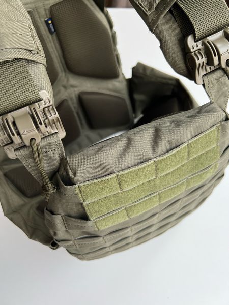 Плитоноска Олива темна Plate Carrier U-WIN швидке скидання 260х330 Реінджер Грін Cordura 500D AS0076 фото