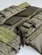 Плитоноска Олива темна Plate Carrier U-WIN швидке скидання 260х330 Реінджер Грін Cordura 500D AS0076 фото 4