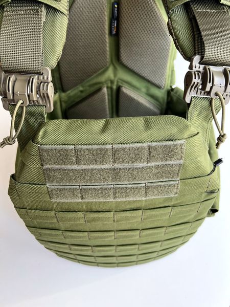 Плитонoска Олива Plate Carrier U-WIN PRO швидке скидання 260х330 Cordura 1000D AS0059 фото