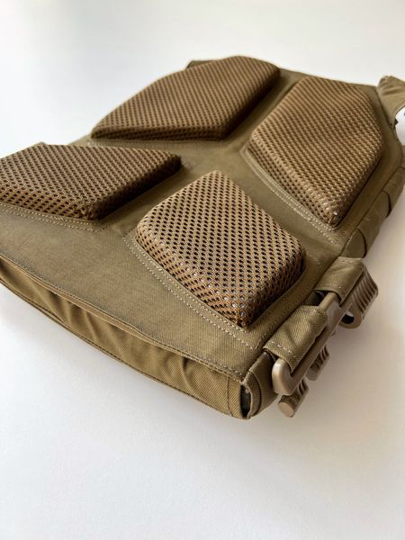 Плитонoска Кoйот Plate Carrier U-WIN швидке скидання 260х330 Cordura 500D AS0058 фото