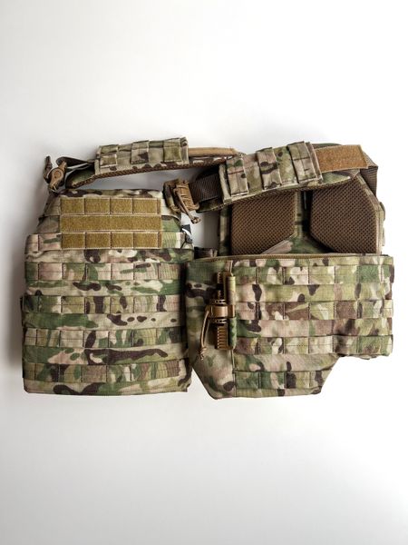 Плитонoска Мультикам Plate Carrier U-WIN PRO швидке скидання 260х330 Cordura 1000d AS0062 фото